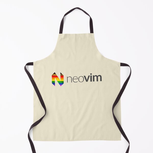 Item preview, Gay Pride Neovim Logo designed and sold by QuietMisdreavus's pride logos and silly stuff.