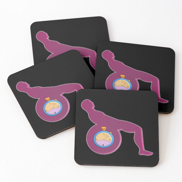 Item preview, ABS IN PROGRESS - BALL WITH STOPWATCH TO PRACTICE ABDOMINAL EXERCISES designed and sold by Ralek.