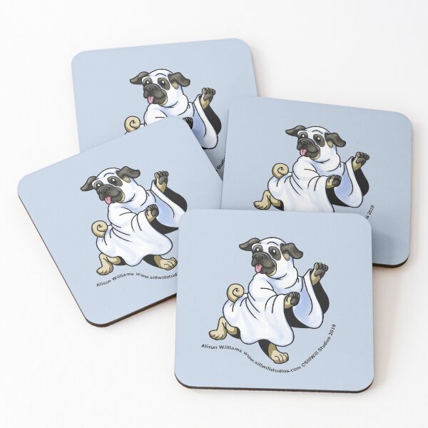 Item preview, Spooky Pug On The Loose! designed and sold by SillWillStudios.