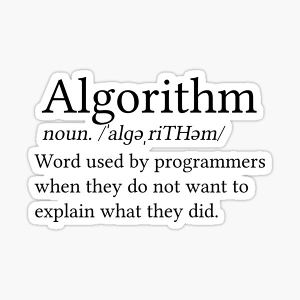 Item preview, Funny Algorithm Definition Shirt Programmer Gift Coding Gift Data Science Gift designed and sold by kmcollectible.