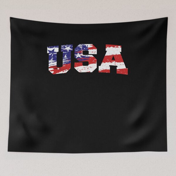 Item preview, USA US FLAG 4th of July Patriotic T-Shirt designed and sold by Pliskin-Design.