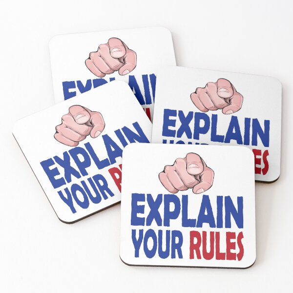 Item preview, Explain Your Rules designed and sold by darikamc.