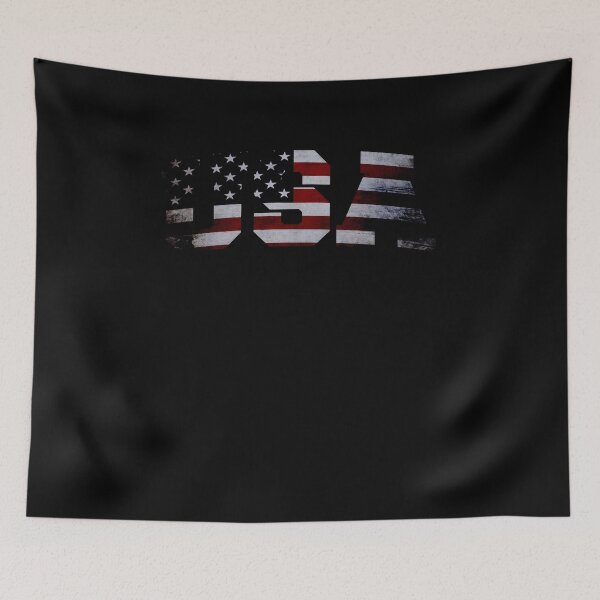 Item preview, USA US FLAG 4th of July Patriotic T-Shirt designed and sold by Pliskin-Design.