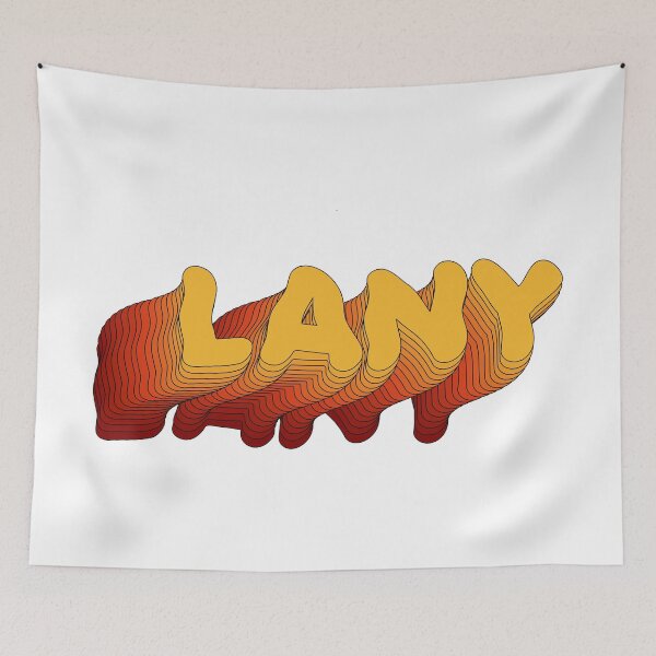 Item preview, LANY Burst (Yellow to Red) designed and sold by Kat Acosta.