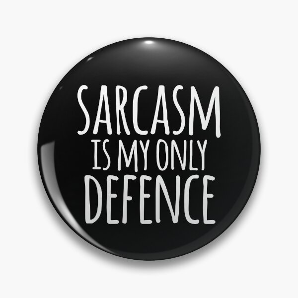 Item preview, sarcasm is my only defence stiles stilinski quote from teen wolf (funny) white  designed and sold by emcazalet.