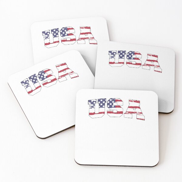 Item preview, USA US FLAG 4th of July Patriotic T-Shirt designed and sold by Pliskin-Design.