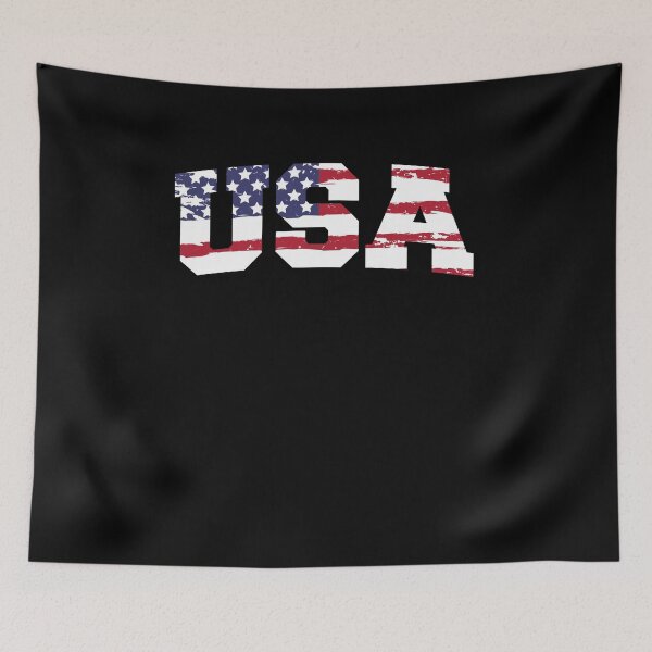Item preview, USA US FLAG 4th of July Patriotic T-Shirt designed and sold by Pliskin-Design.