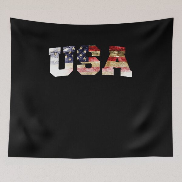 Item preview, USA US FLAG 4th of July Patriotic T-Shirt designed and sold by Pliskin-Design.