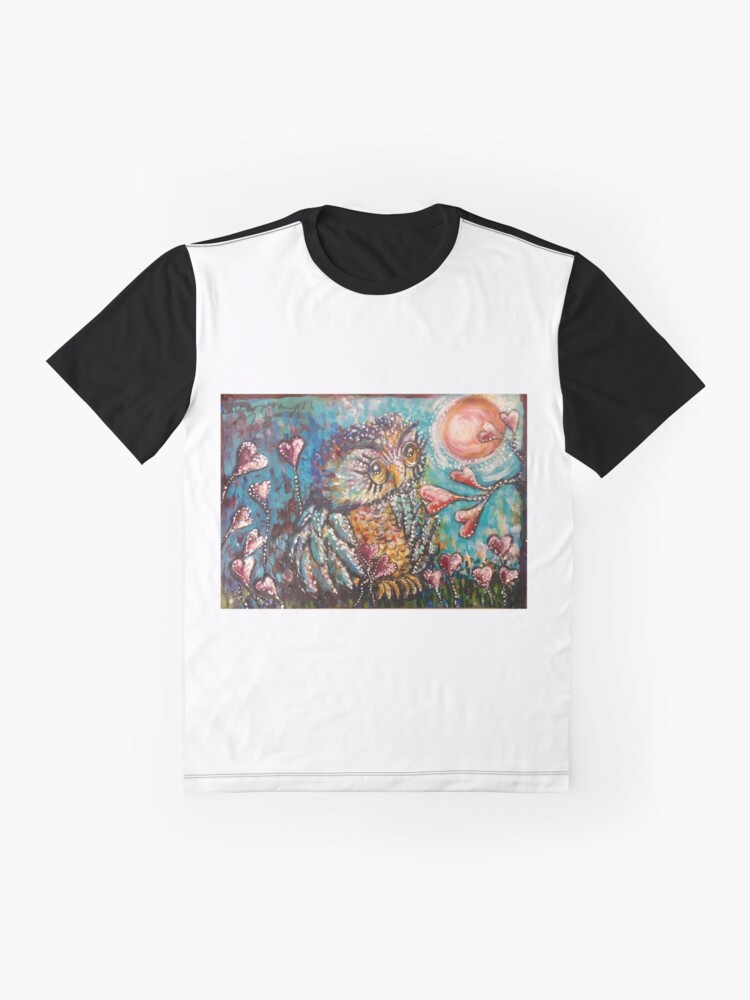 Thumbnail 4 of 5, Graphic T-Shirt, Heart Whispers designed and sold by Cheryle.