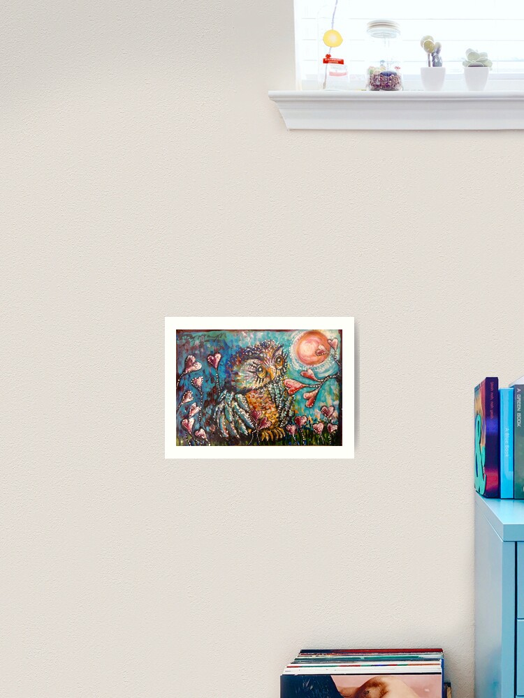 Thumbnail 2 of 3, Art Print, Heart Whispers designed and sold by Cheryle.