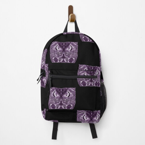 Item preview, Handmade Paper Stamped Owl Purple designed and sold by Designs By YL.