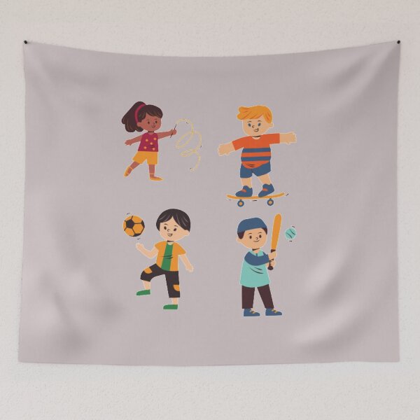 Item preview, Kids, after school care, playing sports designed and sold by thekidsprint.