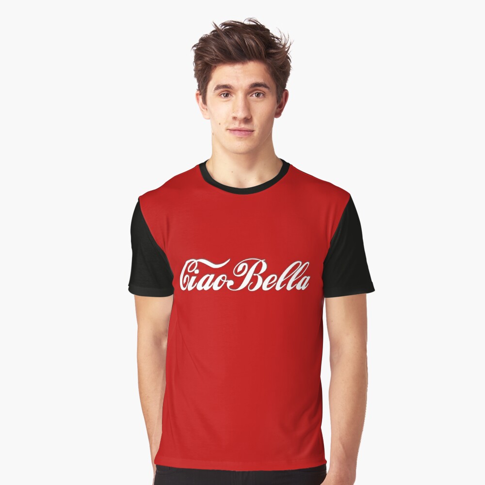 ciao bella t shirt coca cola