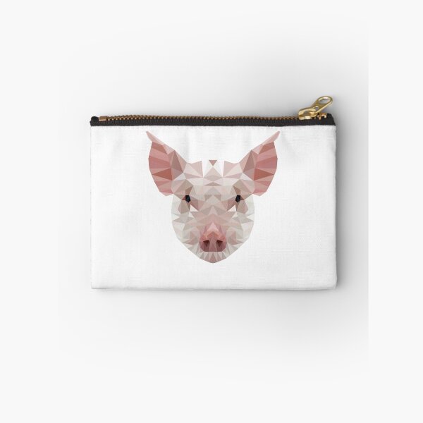 Artikelvorschau, GEOMETRISCHES LOWPOLY PIG entworfen und verkauft von LauraKawaii.