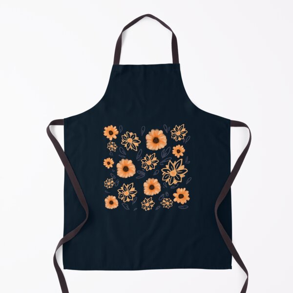 Item preview, floral spring sunflower pattern designed and sold by HibiscusHeron.