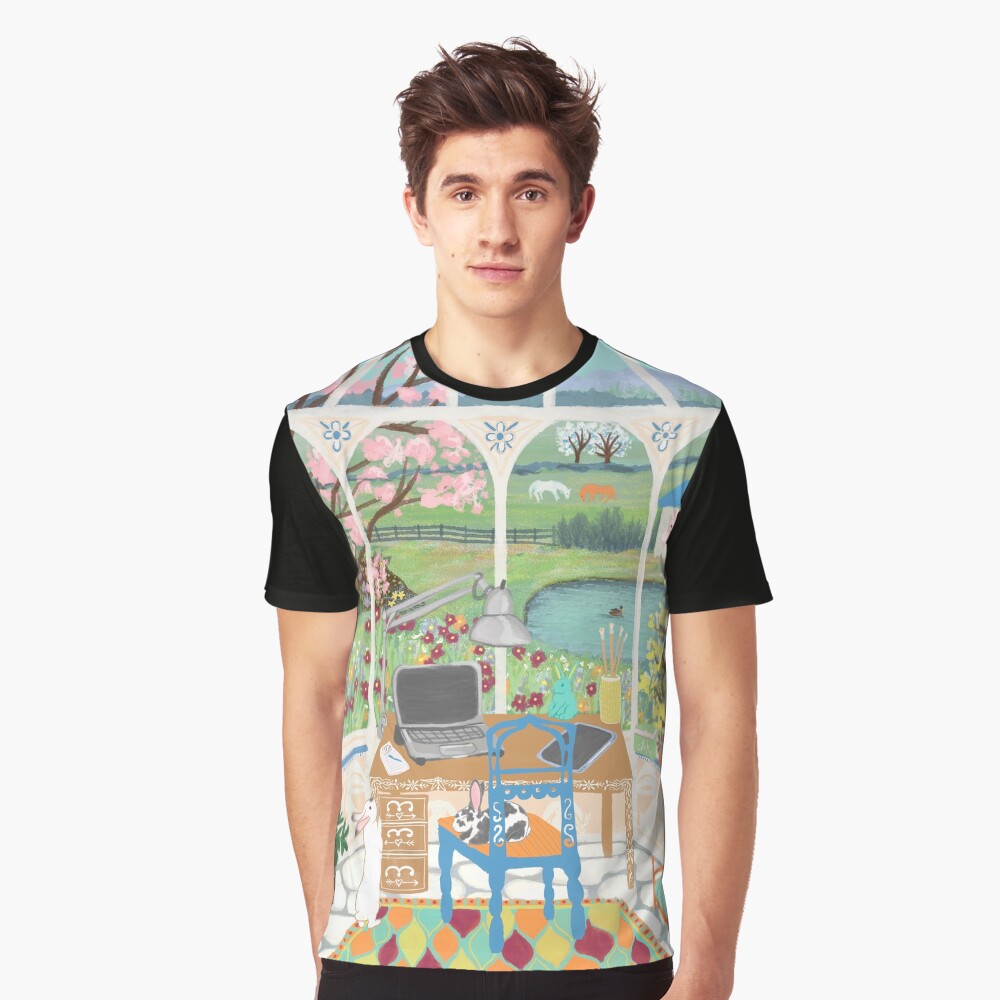 Item preview, Graphic T-Shirt designed and sold by tinaschofield.