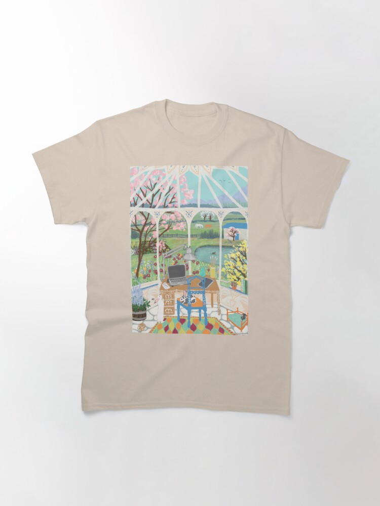 Alternate view of The Homestead Studio - Art Studio Greenhouse Gardening Life Classic T-Shirt