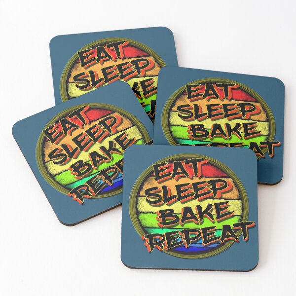 Item preview, Eat Sleep Bake Repeat designed and sold by ronnieyoung.