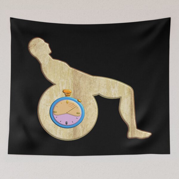 Item preview,  ABS IN PROGRESS - BALL WITH STOPWATCH TO PRACTICE ABDOMINAL EXERCISES designed and sold by Ralek.
