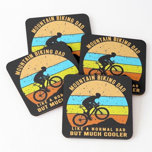 Item preview, Mountain biking dad like a normal dad but much cooler designed and sold by osamamohamad.