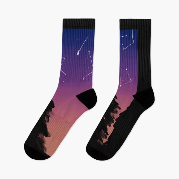 Item preview, galaxy pine tree pattern  designed and sold by HibiscusHeron.