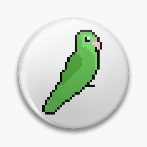 Item preview, Green Parrotlet Pixel Art designed and sold by Sauropsida.