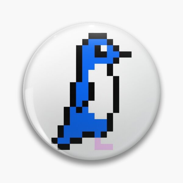 Item preview, Pixel Art Little Penguin designed and sold by Sauropsida.