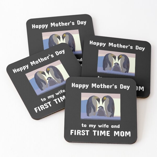 Item preview, Happy Mother's Day to My Wife & First Time Mom designed and sold by Purrfecta.