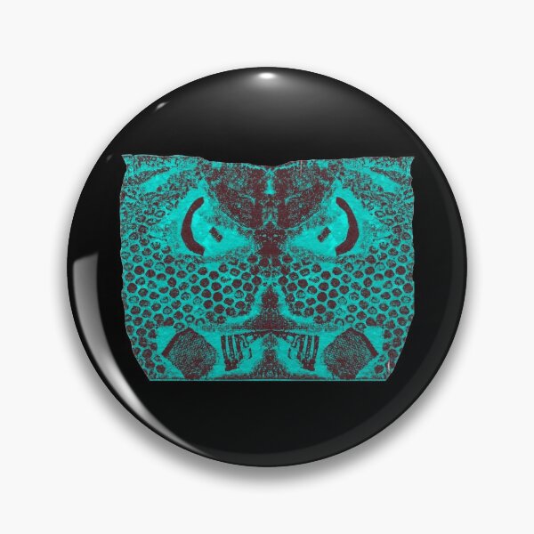 Item preview, Handmade Paper Stamped Owl Blue designed and sold by Designs By YL.