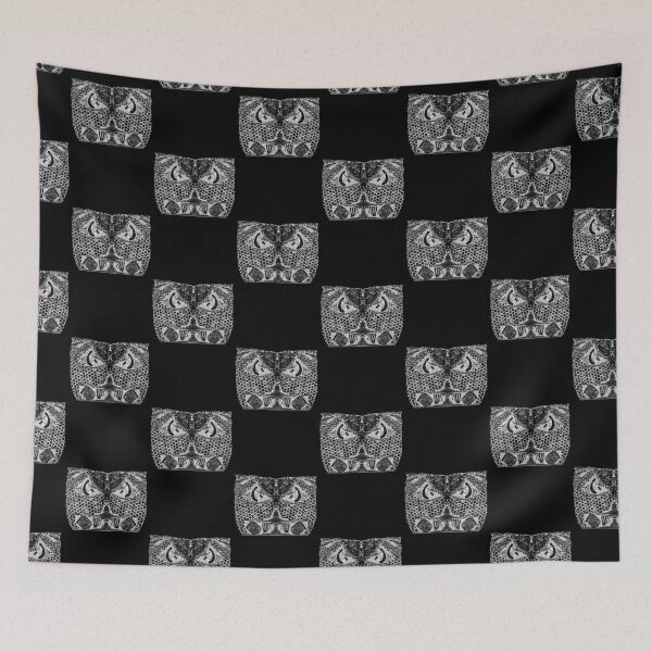 Item preview, Handmade Paper Stamped Owl Black designed and sold by Designs By YL.