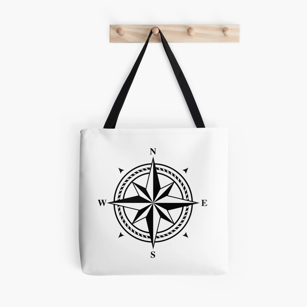 Anchor - Black & White, Nautical, Minimal, Simple, Design, Pattern, Trendy,  Cool, Simple, Modern Tote Bag by CharlotteWinter