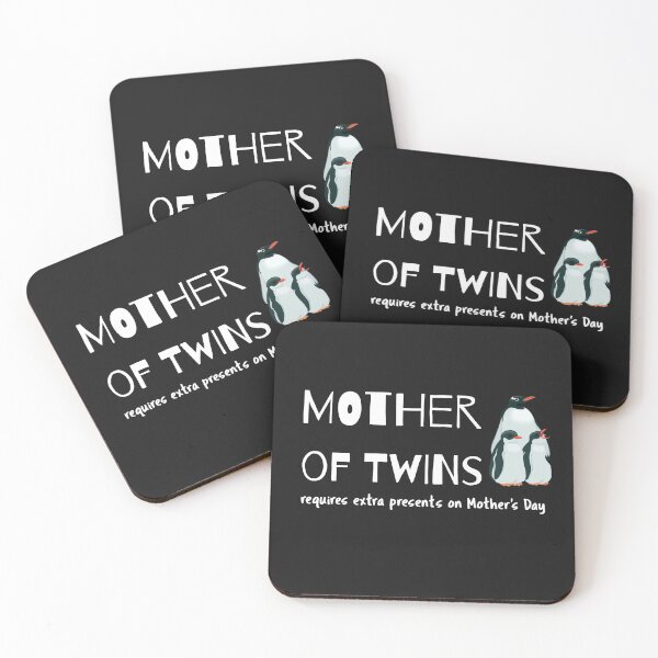 Item preview, Twins Mommy Deserve Extra Presents - Mother's Day designed and sold by Purrfecta.