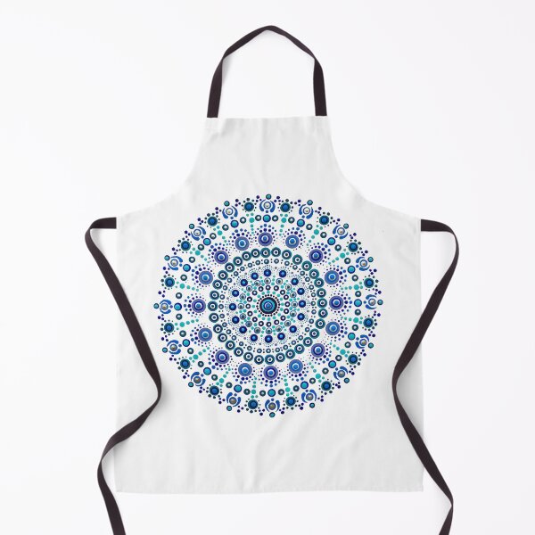 Item preview, Shades of Blue Mandala designed and sold by DotLovingSue.