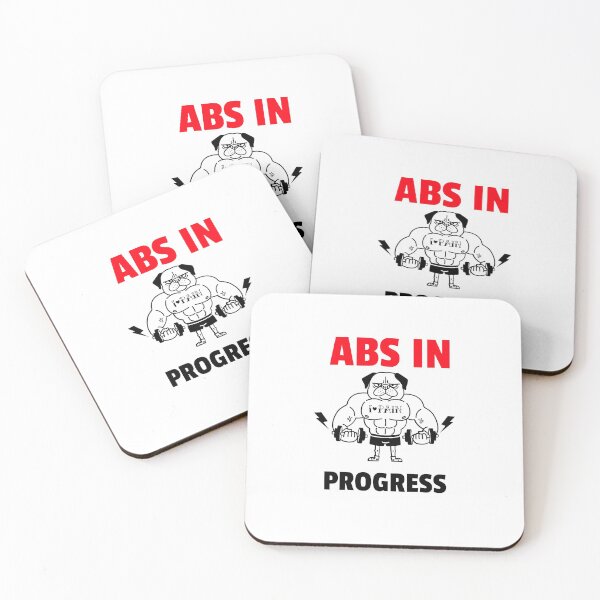 Item preview, abs in progress funny workout gift idea for mom dad and siblings designed and sold by POPLIN ⭐ ⭐ ⭐ ⭐ ⭐.