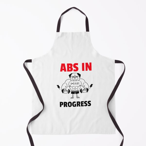 Item preview, abs in progress funny workout gift idea for mom dad and siblings designed and sold by POPLIN ⭐ ⭐ ⭐ ⭐ ⭐.