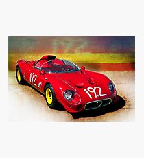 1967 Alfa Romeo Tipo 33/2 ‘Periscopica’ Spyder Photographic Print