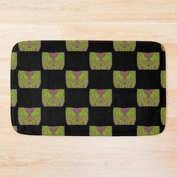 Item preview, Handmade Paper Stamped Owl Green designed and sold by Designs By YL.