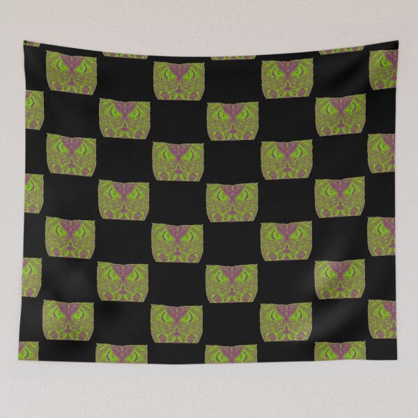 Item preview, Handmade Paper Stamped Owl Green designed and sold by Designs By YL.