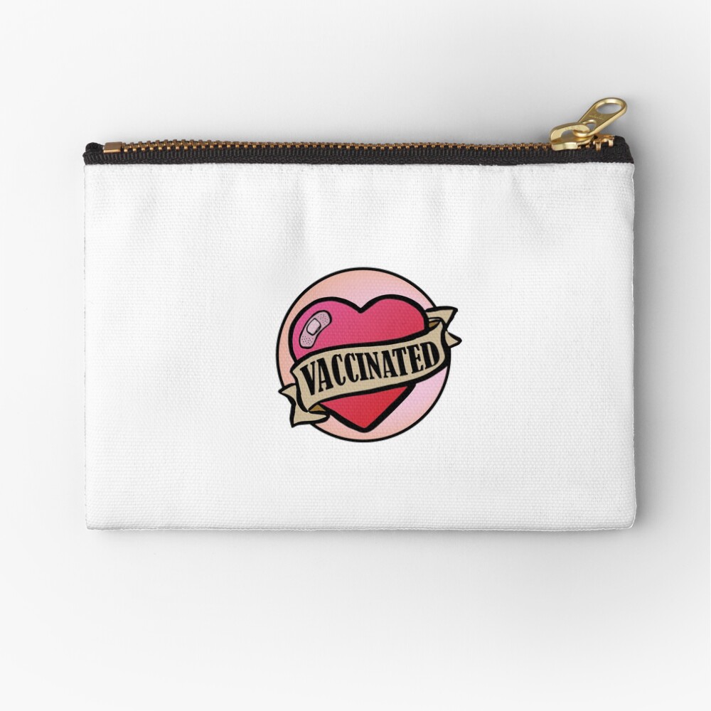 Vaccinated Zipper Pouch