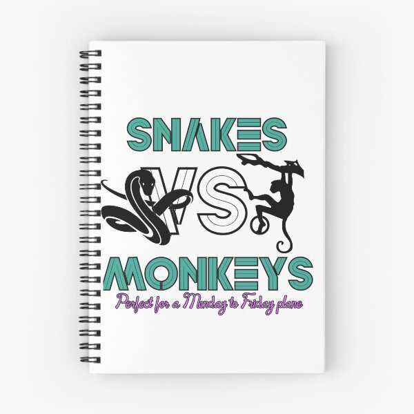 Item preview, Serpientes vs. Monos designed and sold by Mercury's Space.