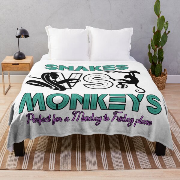 Item preview, Snakes Vs. Monkeys designed and sold by Mercury's Space.
