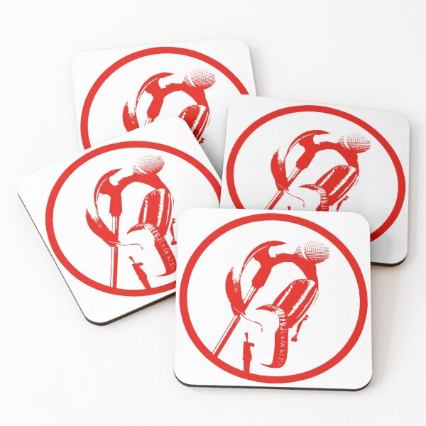 Item preview, MICROPHONE AND HEADPHONES. RED designed and sold by 5hertz.