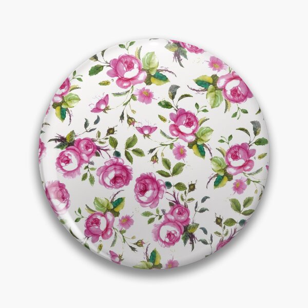 Item preview, Pink Flower Pattern designed and sold by RosarioDesigns.