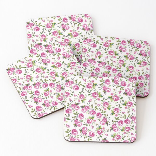 Item preview, Pink Flower Pattern designed and sold by RosarioDesigns.
