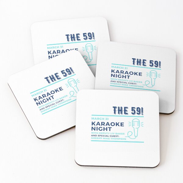 Item preview, The 59! Karaoke Night designed and sold by doggonefunny.