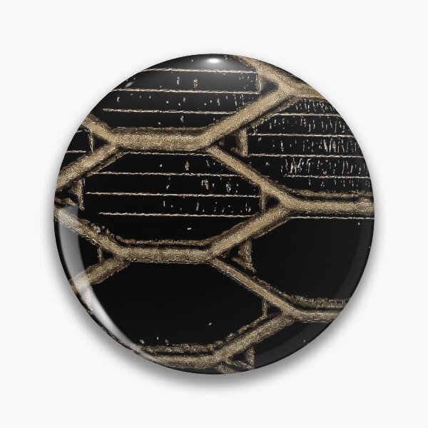 Item preview, Grill Abstract Brushed Gold designed and sold by Designs By YL.