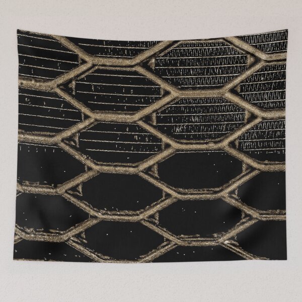 Item preview, Grill Abstract Brushed Gold designed and sold by Designs By YL.