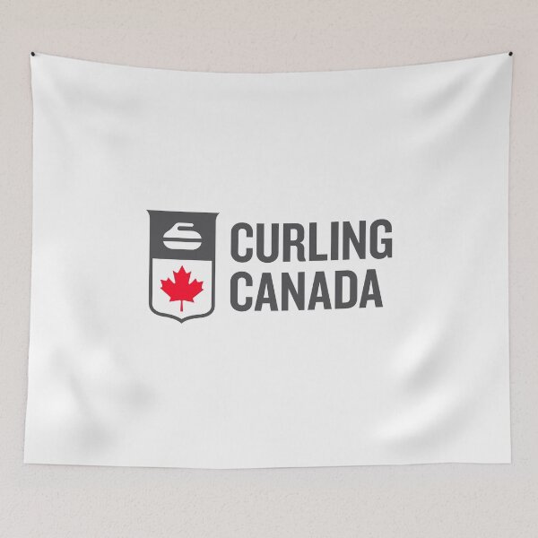 Item preview, CURLING CANADA SPORT LOGO designed and sold by supayabaik.
