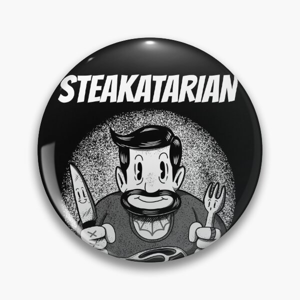 Item preview, Steakatarian - Steak Lover / Grillmaster Design designed and sold by 1chillin.