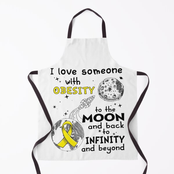 Item preview, I Love Someone With Obesity To The Moon And Back designed and sold by heppenp.